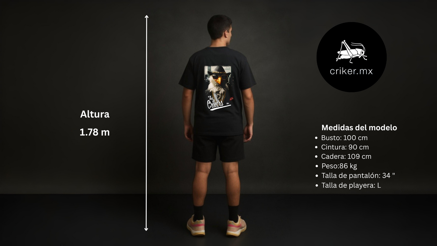 Playera The Crikers "EL PANA"