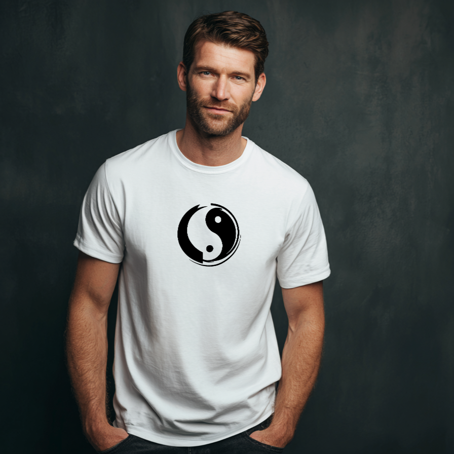 Playera BW "YING YANG CLÁSICO 021"