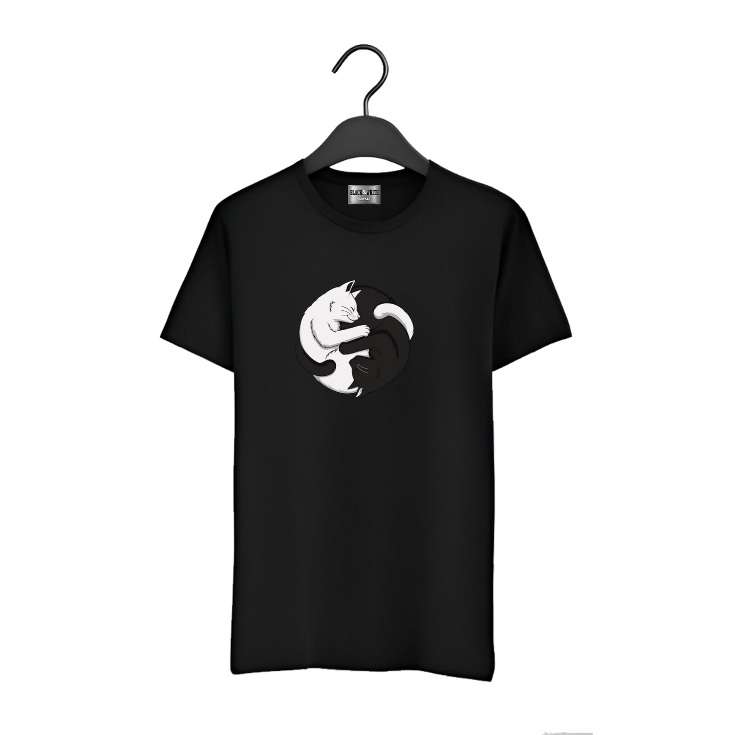 Playera BW "YING YANG GATOS AB 024"