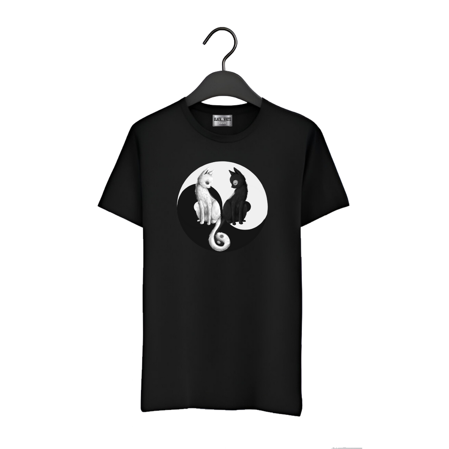 Playera BW "YING YANG GATOS 025"