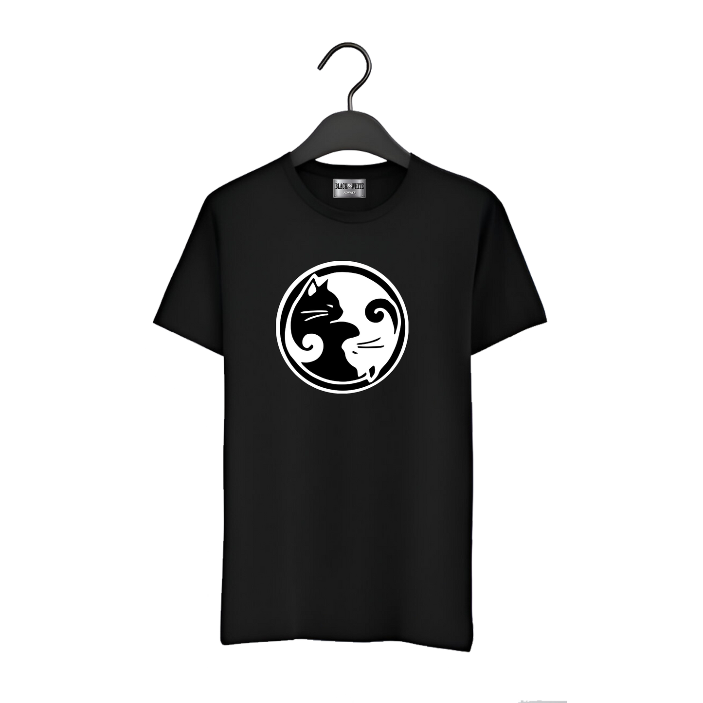Playera BW "YING YANG MICHIS 028"
