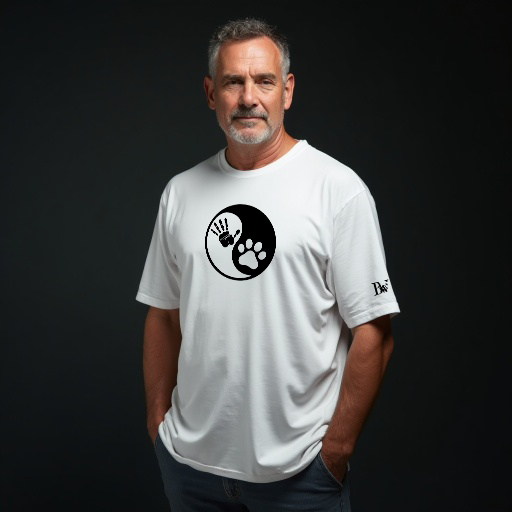 Playera BW "YING YANG MYP 027"